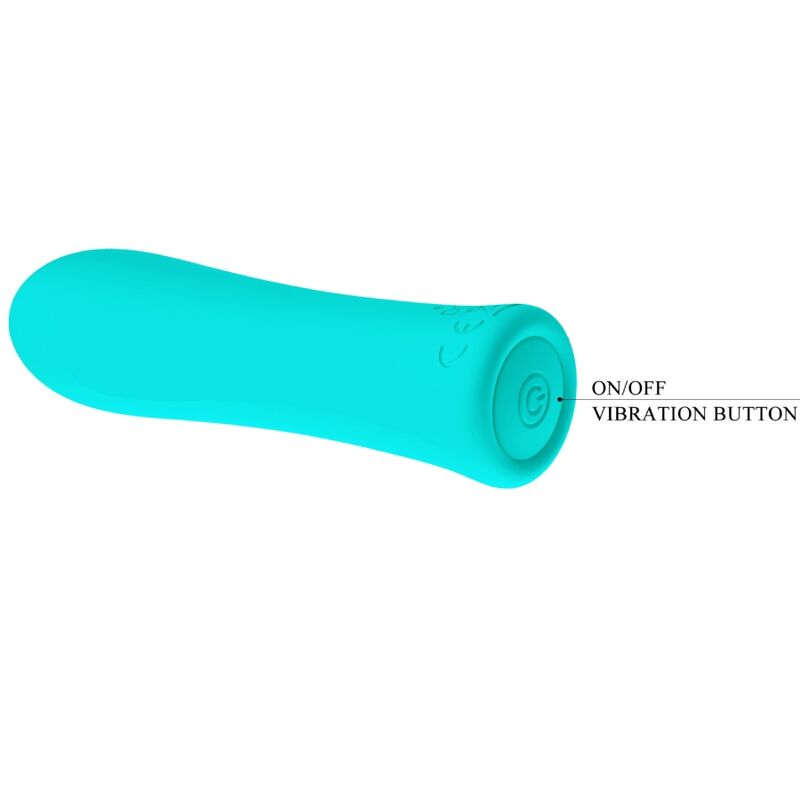 PRETTY LOVE - ALFREDA SUPER POWER VIBRATOR VERDE ACQUA
