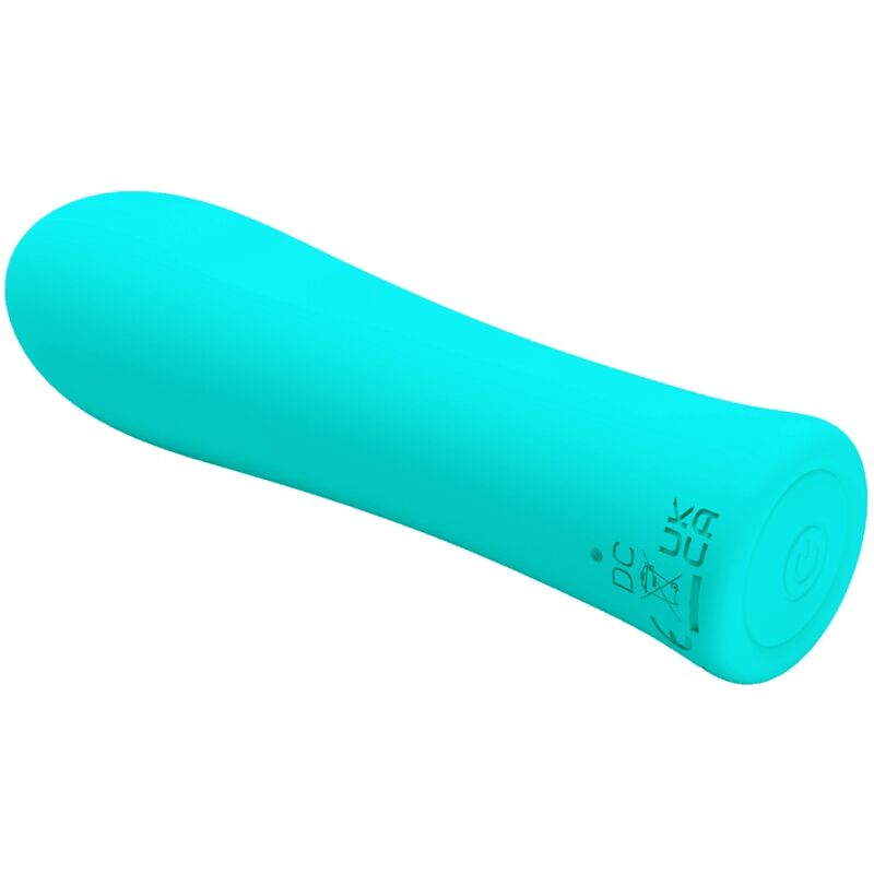 PRETTY LOVE - ALFREDA SUPER POWER VIBRATOR VERDE ACQUA