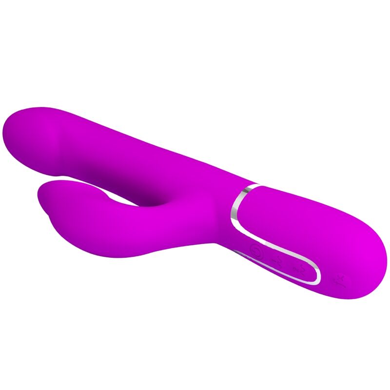 PRETTY LOVE - VIBRATORE CONIGLIO PERLE VIOLA