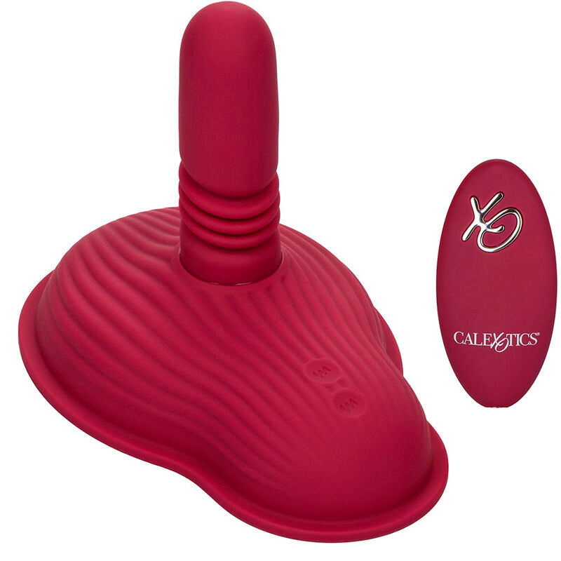 CALEXOTICS - RIDER MASSAGER DOPPIO MOTORE TELECOMANDO ROSSO