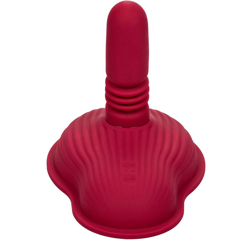 CALEXOTICS - RIDER MASSAGER DOPPIO MOTORE TELECOMANDO ROSSO