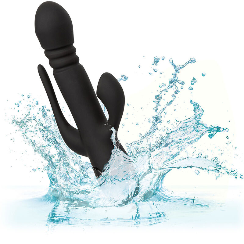 CALEXOTICS - VIBRATORE TRIPLO EUPHORIA NERO