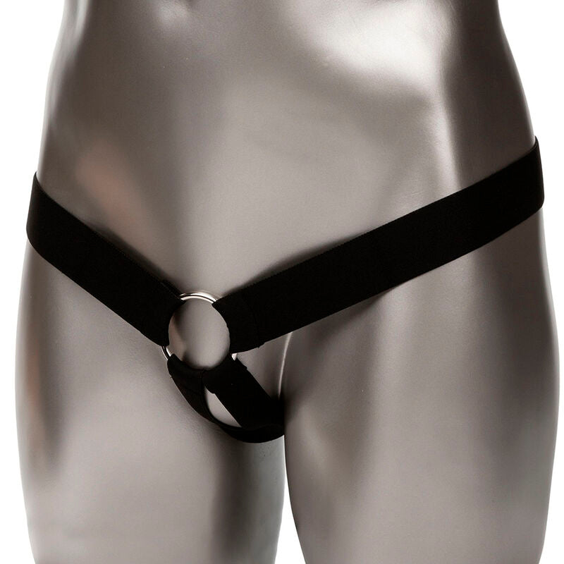 CALEXOTICS - PERFORMANCE MAXX ESTENSIONE REALISTICA CON IMBRACATURA PELLE CHIARA