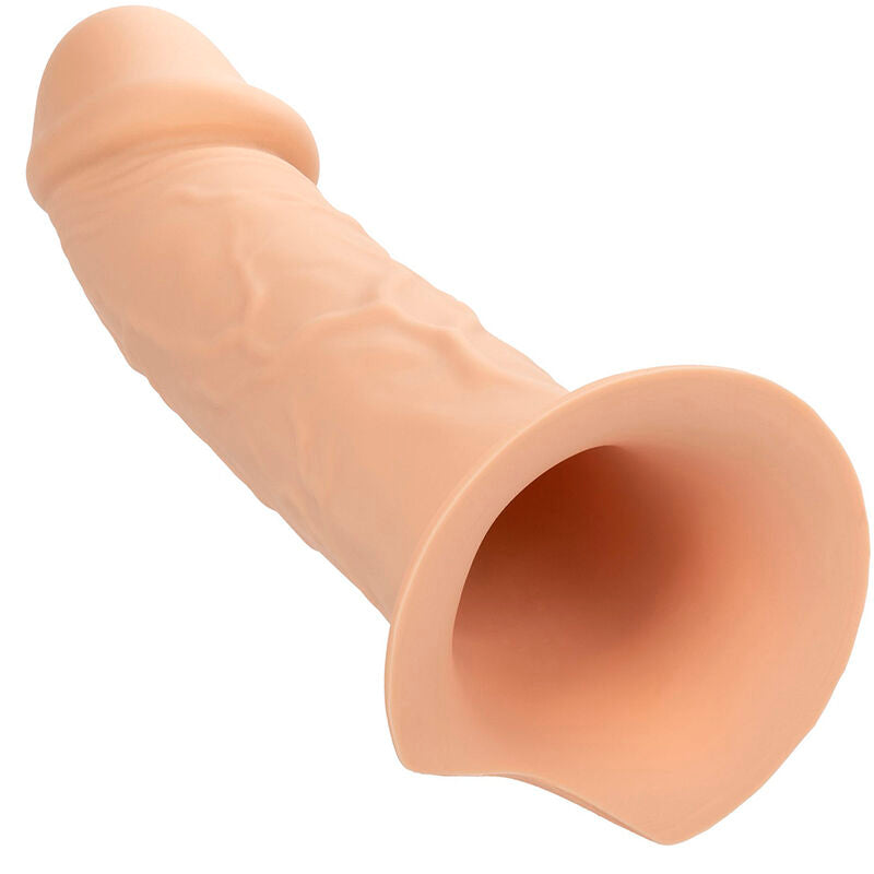 CALEXOTICS - PERFORMANCE MAXX ESTENSIONE REALISTICA CON IMBRACATURA PELLE CHIARA