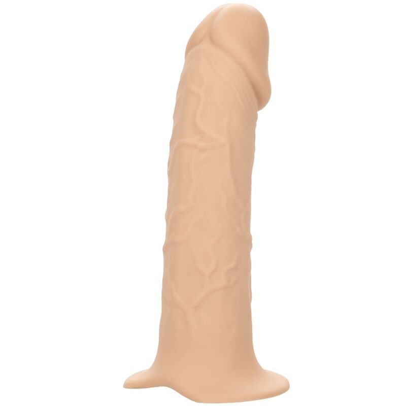 CALEXOTICS - PERFORMANCE MAXX ESTENSIONE REALISTICA CON IMBRACATURA PELLE CHIARA