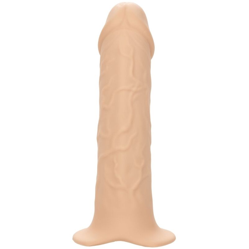 CALEXOTICS - PERFORMANCE MAXX ESTENSIONE REALISTICA CON IMBRACATURA PELLE CHIARA