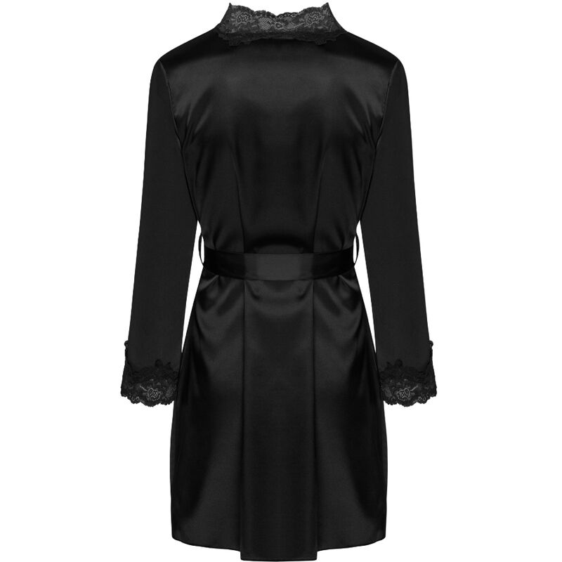 LIVCO CORSETTI FASHION - JACQUELINE LC 90249 BATA + CAMISA + BRAGUITA NEGRA L/XL