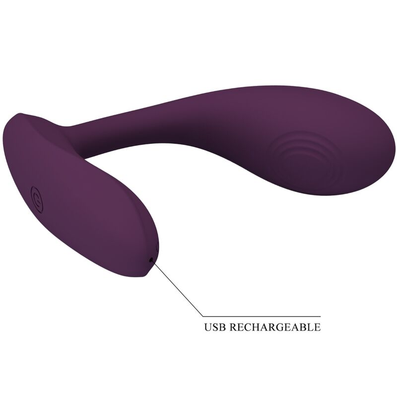 PRETTY LOVE - BAIRD G-SPOT 12 VIBRAZIONI RICARICABILE LILA APP