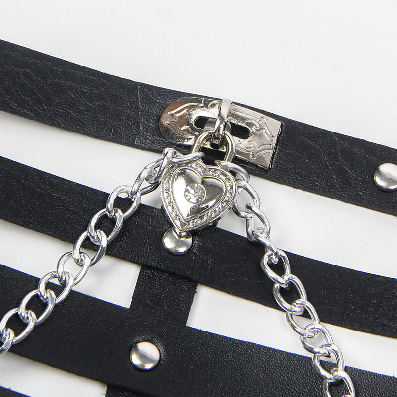 SUBBLIME - ARNÉS DE CORSÉ CON DETALLE DE CADENA TALLA ÚNICA