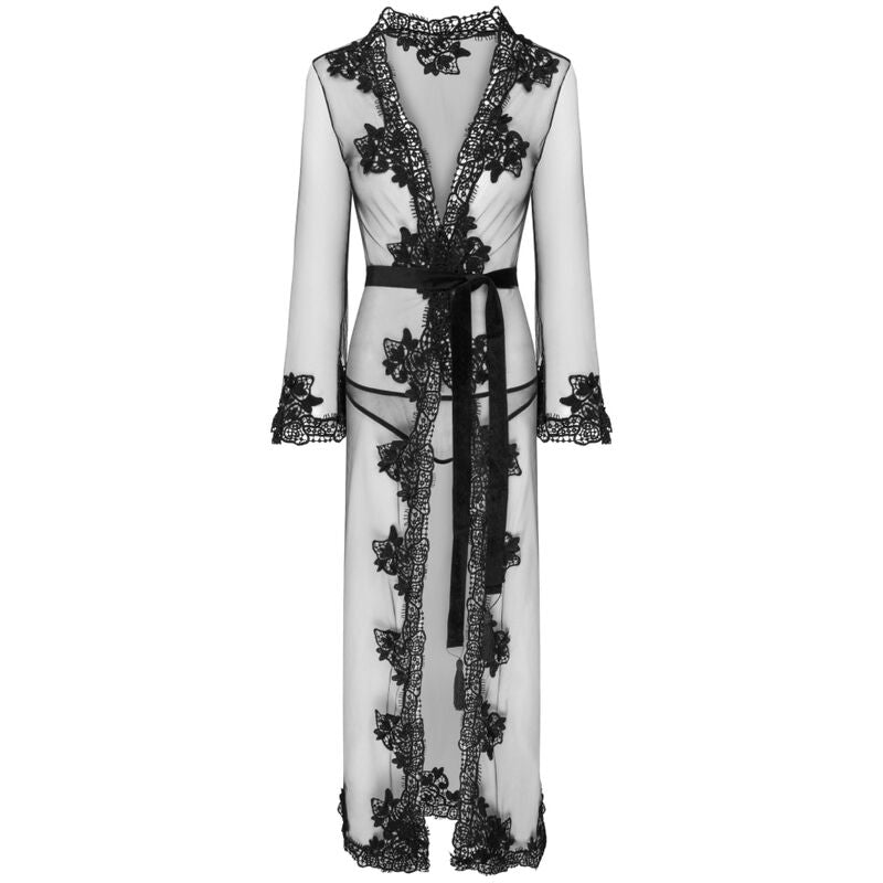 LIVCO CORSETTI FASHION - NOKINA LC XG055 BATA + BRAGUITA NEGRA TALLA ÚNICA