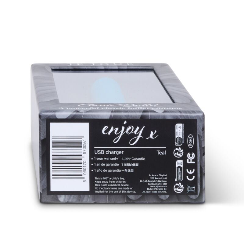 JE JOUE - VIBRADOR BALA CLÁSICO VERDE AZUL