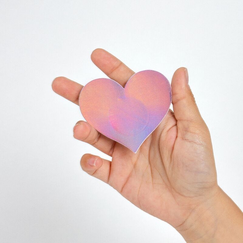 JUEGO SECRETO - ¡PECHOS WOW! CUBREPEZONES CON CORAZONES