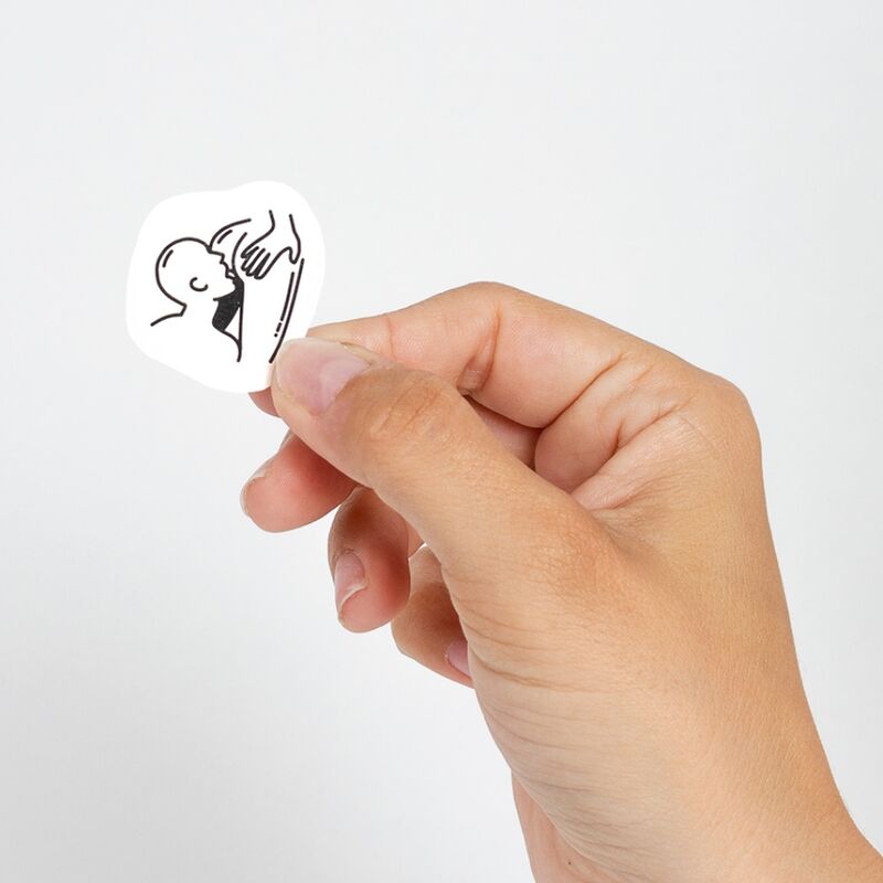 SECRET PLAY - SET DI 10 TATUAGGI TEMPORANEI KINKY COLLECTION