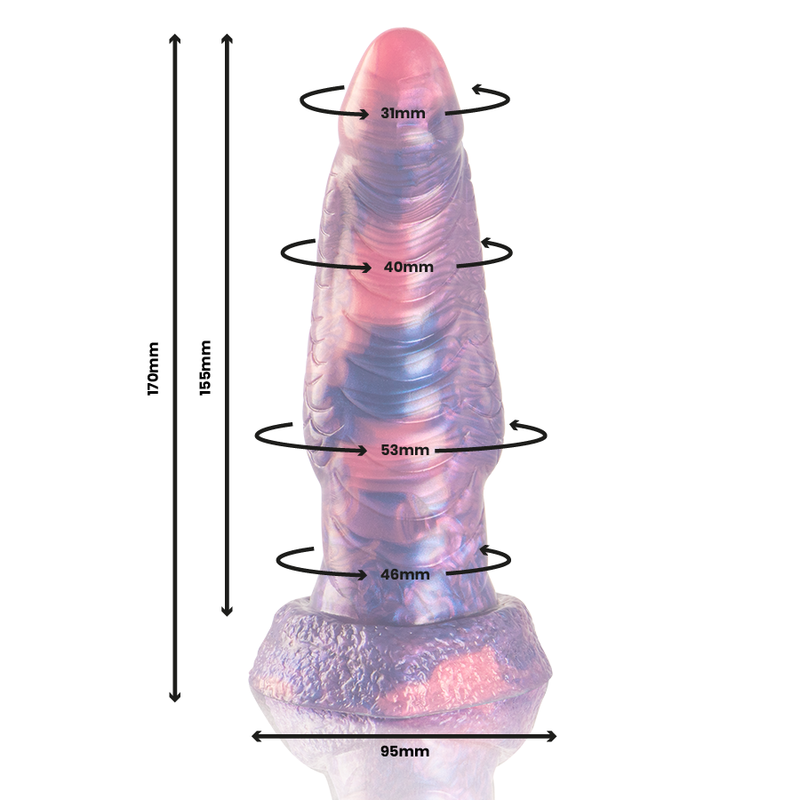 EPICO - DILDO MEDUSA PIACERE PIETRISCE