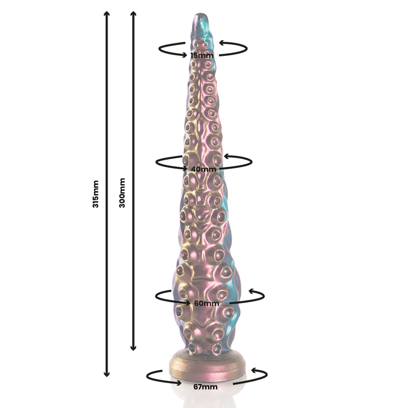 EPIC - DILDO CARIDDI CON TENTACOLI SOTTILI DI GRANDI DIMENSIONI