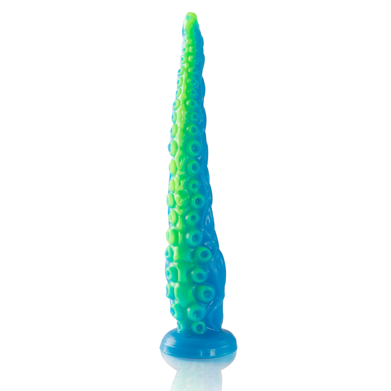 EPIC - DILDO SCYLLA FLUORESCENTE CON TENTACOLI SOTTILI DI GRANDI DIMENSIONI