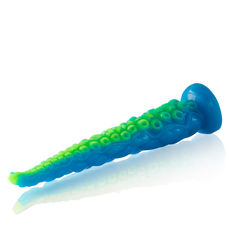 EPIC - DILDO SCYLLA FLUORESCENTE CON TENTACOLI SOTTILI DI GRANDI DIMENSIONI