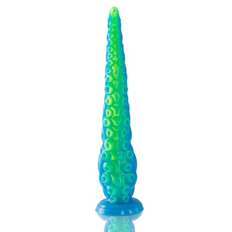 EPIC - DILDO SCYLLA FLUORESCENTE CON TENTACOLI SOTTILI DI GRANDI DIMENSIONI