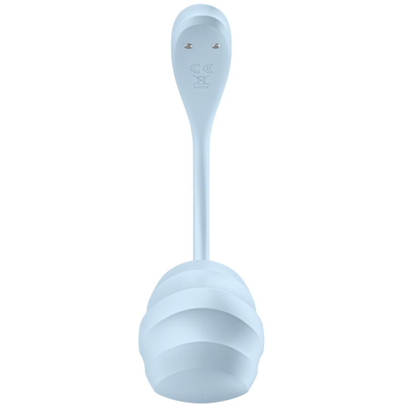 SATISFYER - STIMOLATORE DEL PUNTO G SMOOTH PETAL BLU CIELO APP GRATUITA