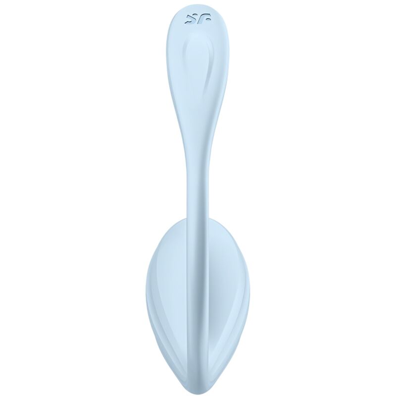 SATISFYER - ESTIMULADOR DEL PUNTO G SMOOTH PETAL AZUL CIELO APLICACIÓN GRATUITA