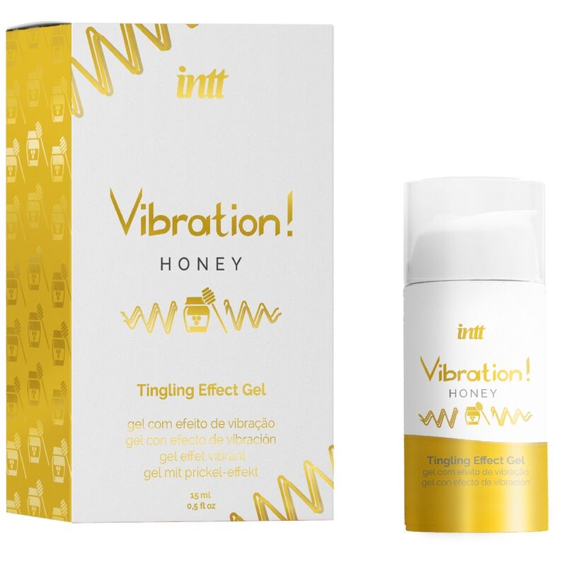 INTT - GEL VIBRANTE LIQUIDO AL MIELE STIMOLANTE INTIMO POTENTE 15 ML