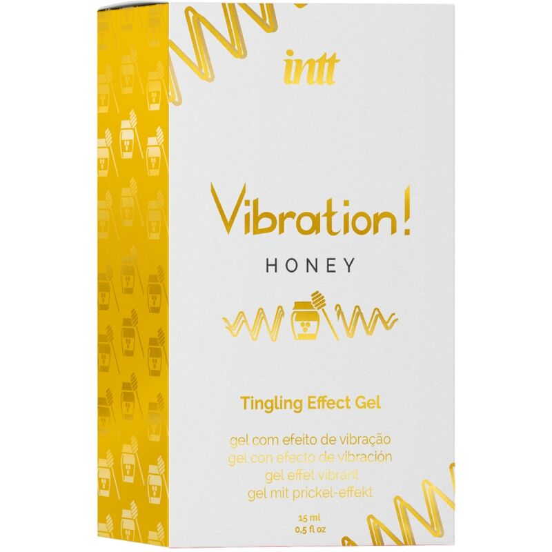 INTT - GEL VIBRANTE LIQUIDO AL MIELE STIMOLANTE INTIMO POTENTE 15 ML