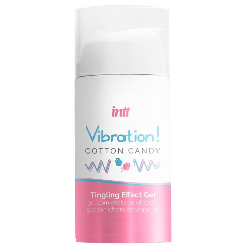 INTT - GEL VIBRANTE LIQUIDO STIMOLANTE INTIMO POTENTE ZUCCHERO FILATO 15 ML