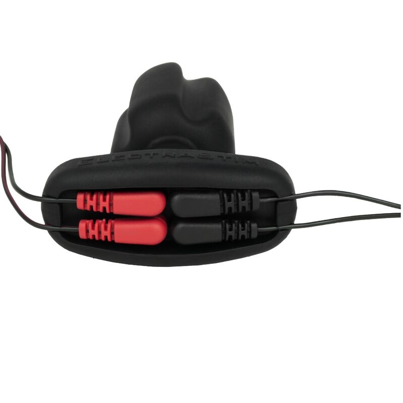 ELECTRASTIM - TARTARUS PLUG ANAL CUATRIPOLAR SILICONA NEGRO