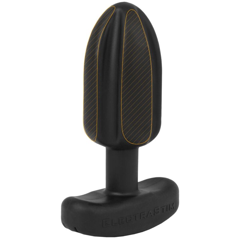 ELECTRASTIM - TARTARUS PLUG ANAL CUATRIPOLAR SILICONA NEGRO