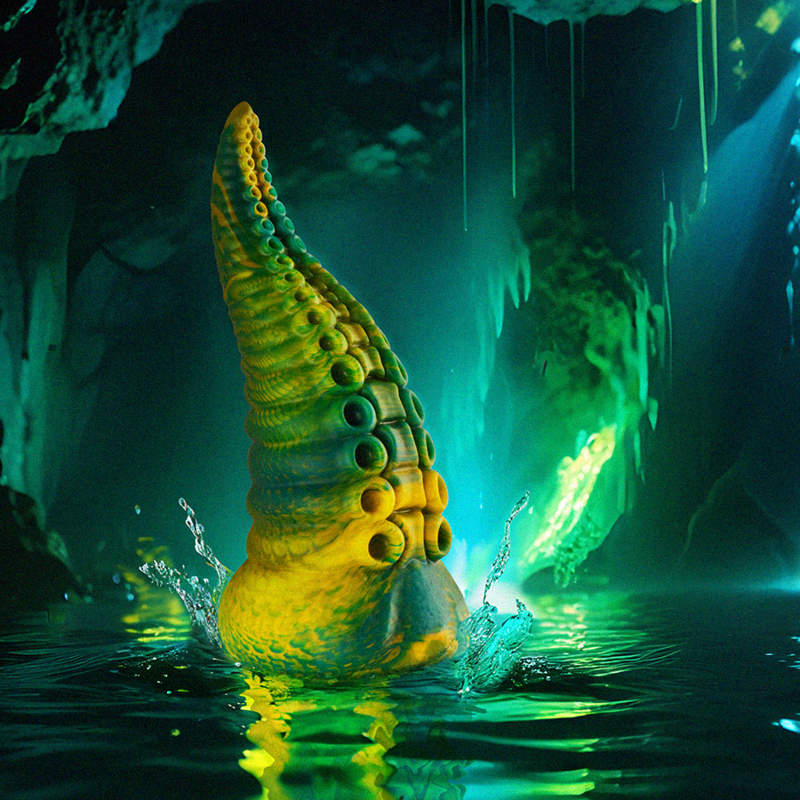 EPIC - DILDO TENTACOLO VERDE CETUS TAGLIA GRANDE