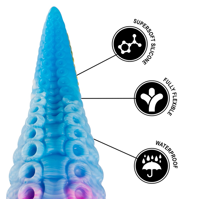 EPIC - DILDO PHORCYS BLU TENTACOLO GRANDE
