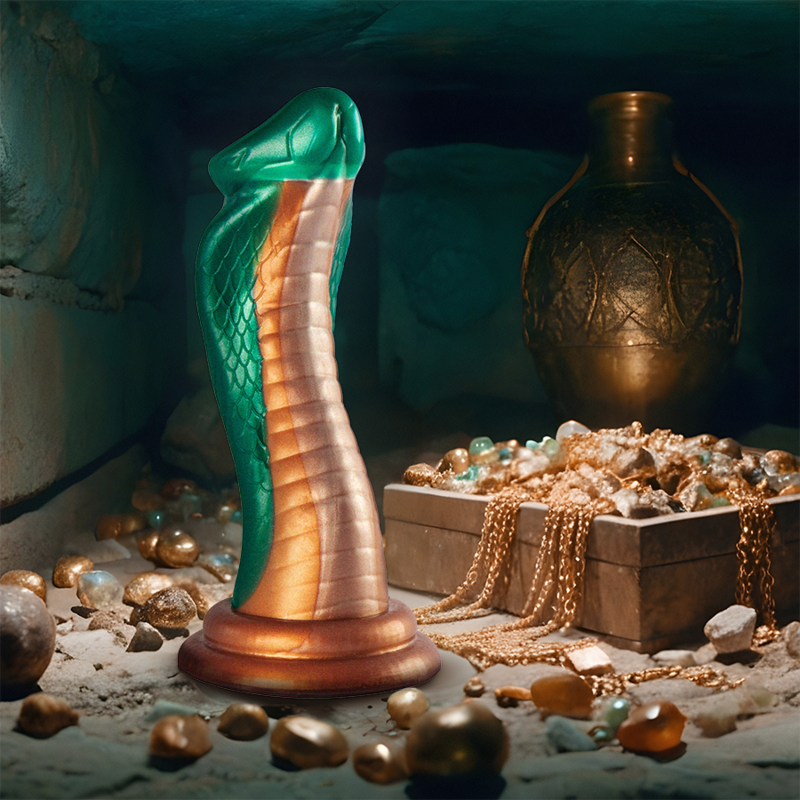 EPIC - DILDO PYTHON VERDE COBRA
