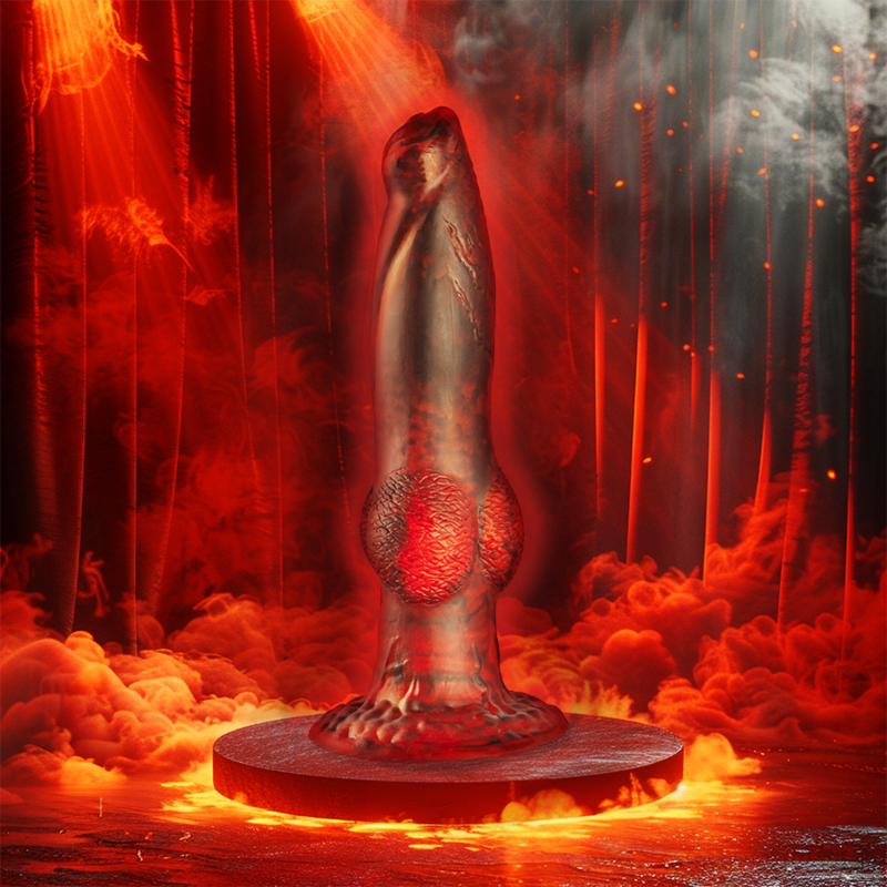 EPIC - PROMETHEUS DILDO TITAN IN FLAMES TELECOMANDO RICARICABILE