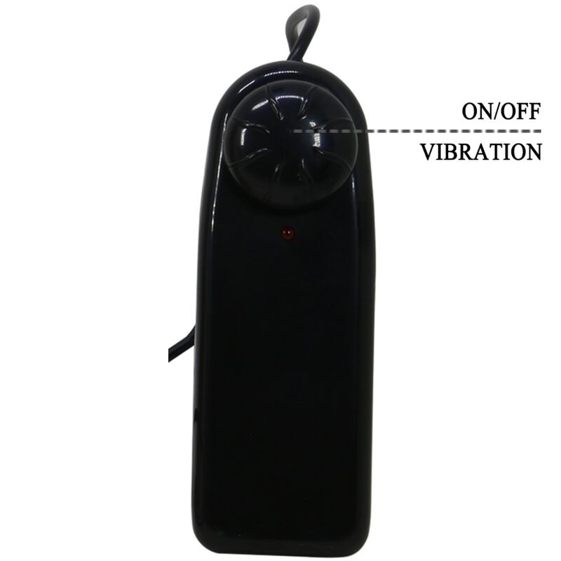 PRETTY LOVE - MARION HARNESS BRAGUITAS UNIVERSALES CON DILDO VIBRADOR 19 CM MARRÓN