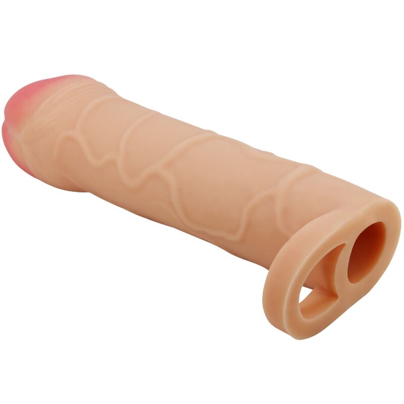 PRETTY LOVE - FUNDA PARA EXTENSOR DE PENE PARA JUANETE, COLOR CARNE