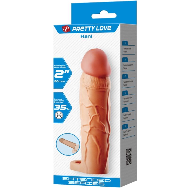 PRETTY LOVE - EXTENSOR DE PENE CHANE CUBIERTA CARNE