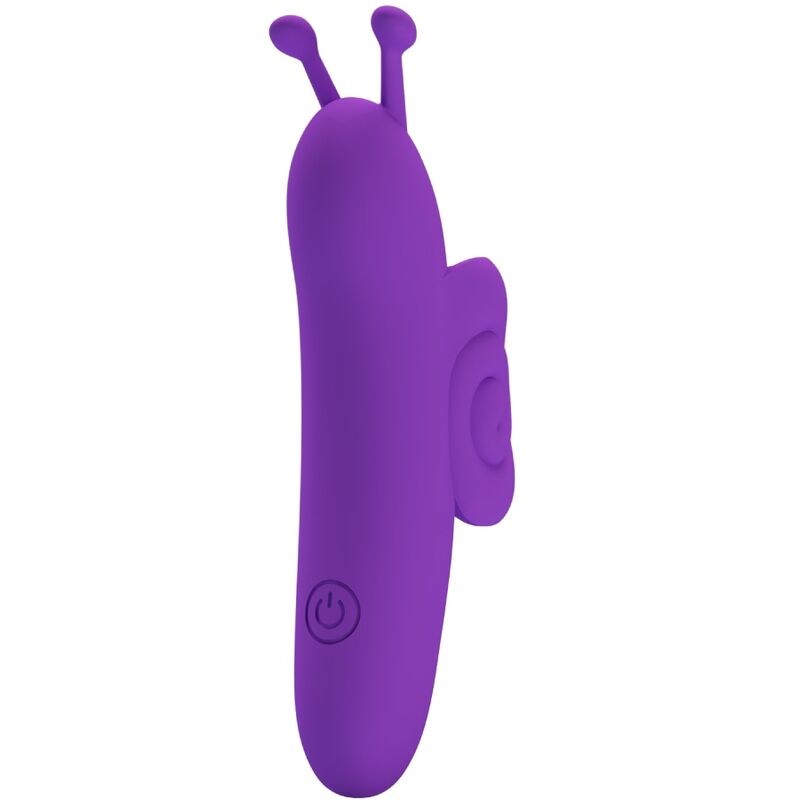 PRETTY LOVE - POTENTE STIMOLATORE PER DITA VIOLA A LUMACA