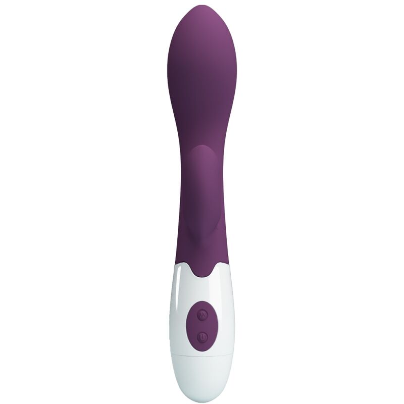 PRETTY LOVE - VIBRADOR PUNTO G BRILLANTE MORADO