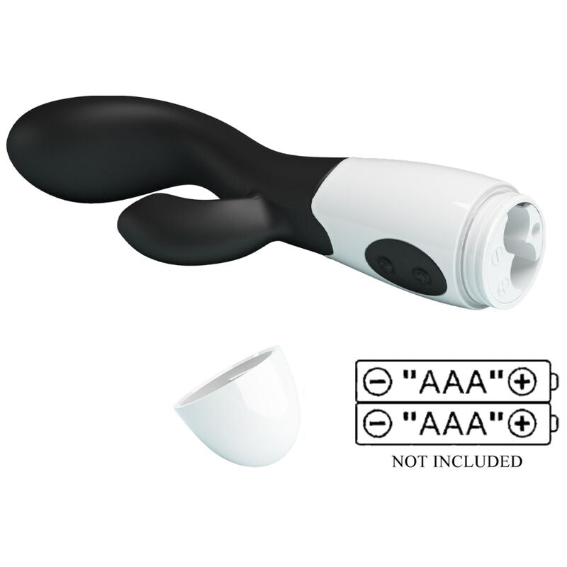 PRETTY LOVE - VIBRATORE PUNTO G LUMINOSO NERO