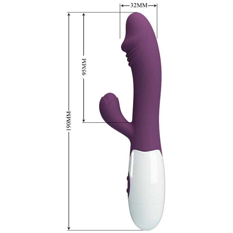 PRETTY LOVE - VIBRATORE SNAPPY PUNTO G VIOLA