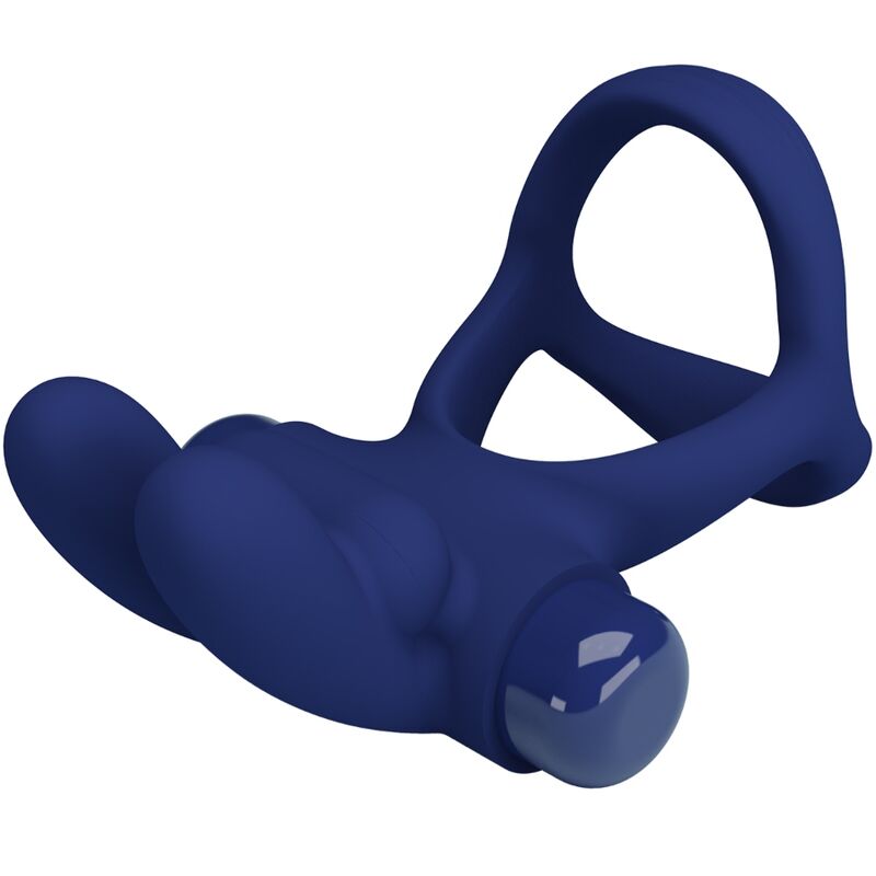 PRETTY LOVE - ANELLO VIBRANTE DOPPIO FRANCISCO CONIGLIO BLU