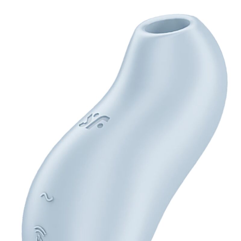 SATISFYER - POCKET PRO 1 ESTIMULADOR DE CLÍTORIS AZUL CLARO