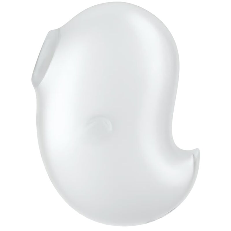 SATISFYER - CUTIE GHOST VIBRATORE DA SEDERE BIANCO