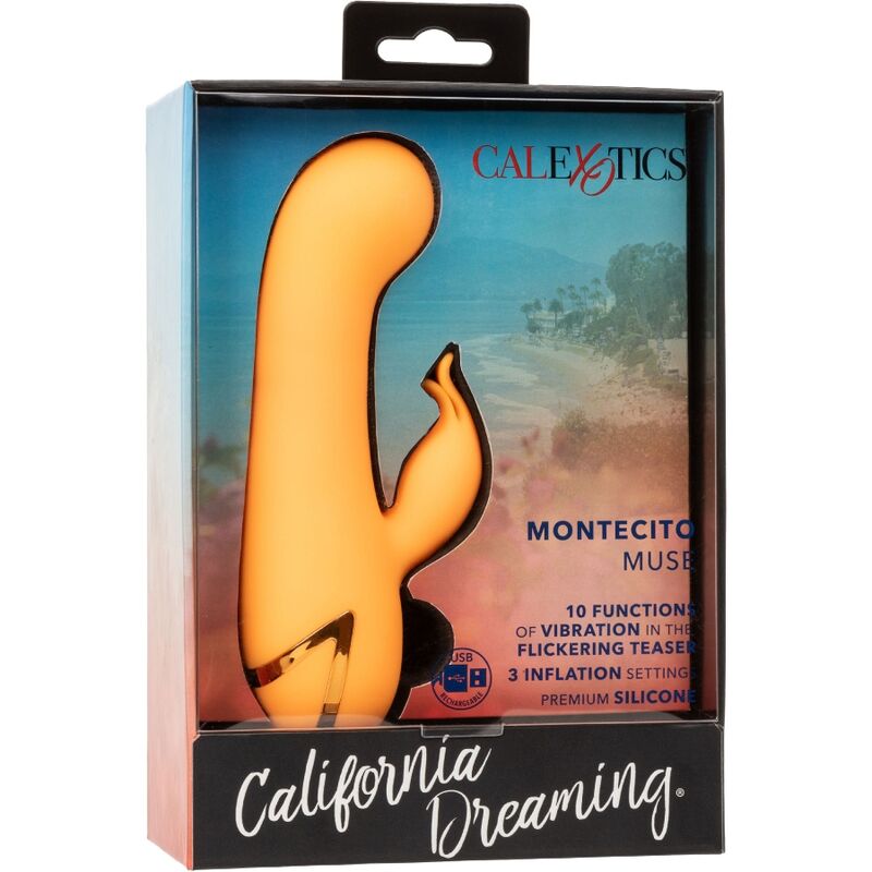 CALEXOTICS - VIBRATORE MONTECITO MUSE CONIGLIO ARANCIONE DI CALIFORNIA DREAMING