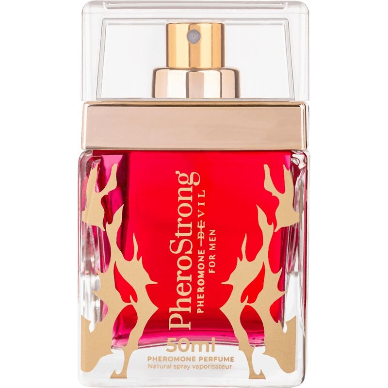PHEROSTRONG - PERFUME DE FEROMONAS DEVIL PARA HOMBRES 50 ML