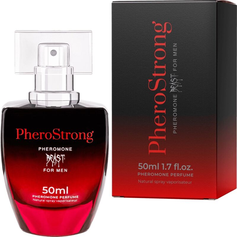 PHEROSTRONG - PERFUME PREROMONE BESTIA PARA HOMBRE 50 ML
