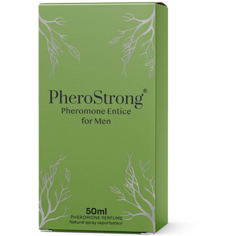 PHEROSTRONG - PERFUME DE FEROMONAS PARA HOMBRES ENTICE 50 ML