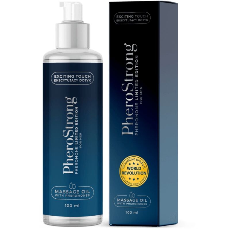 PHEROSTRONG - ACEITE DE MASAJE EDICIÓN LIMITADA PARA HOMBRE 100 ML
