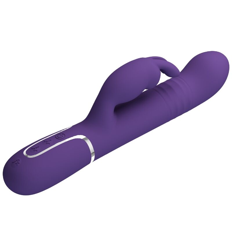 PRETTY LOVE - VIBRATORE CONIGLIO COALE 4 IN 1 VIOLA