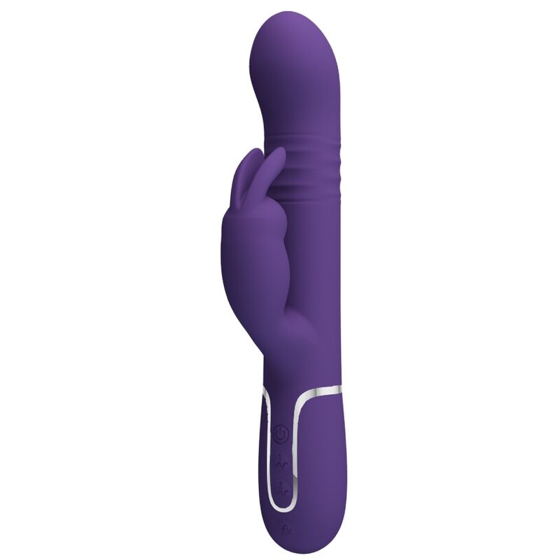 PRETTY LOVE - VIBRATORE CONIGLIO COALE 4 IN 1 VIOLA